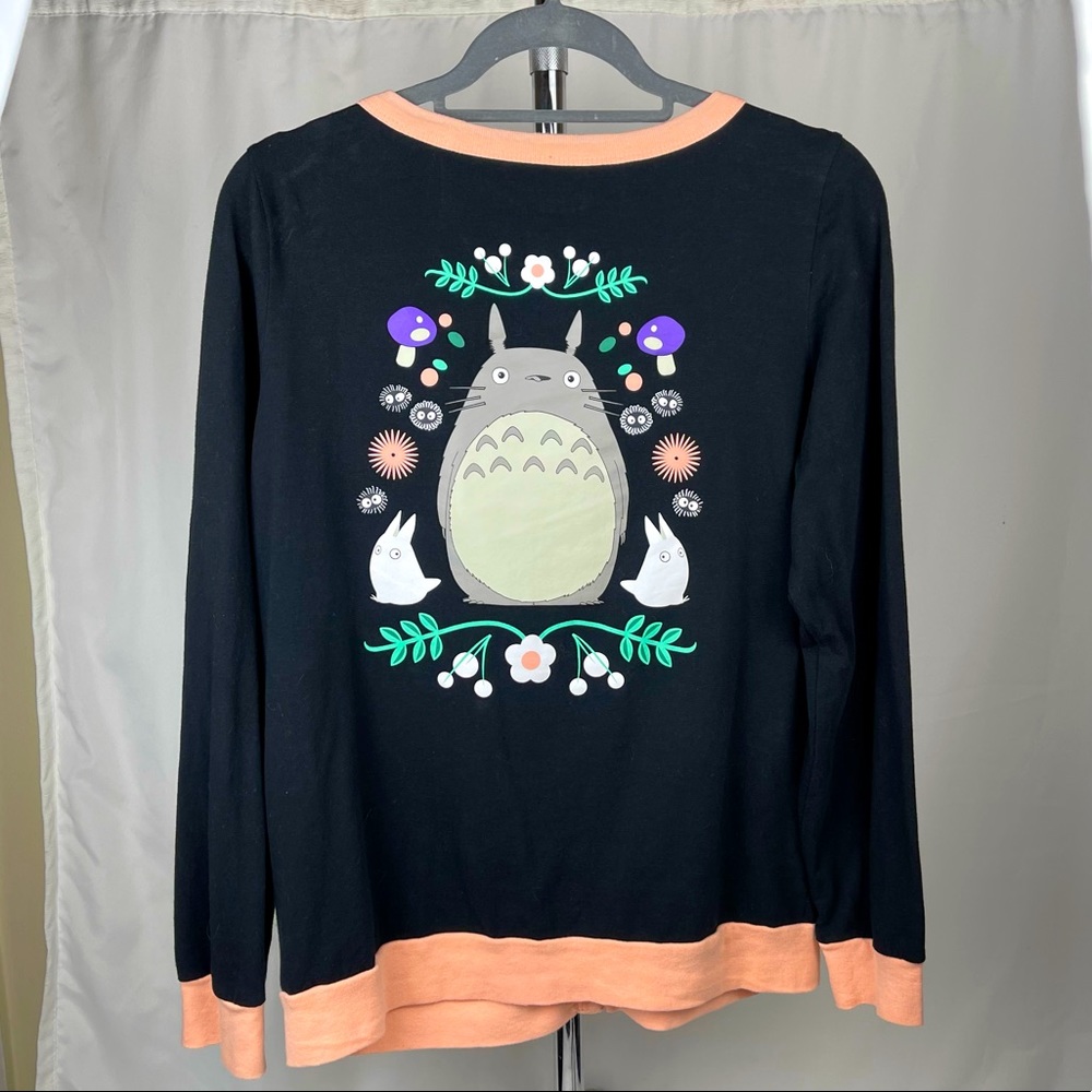 Studio Ghibli My Neighbor Totoro XL Womans Cardigan Hot Topic Her Universe black